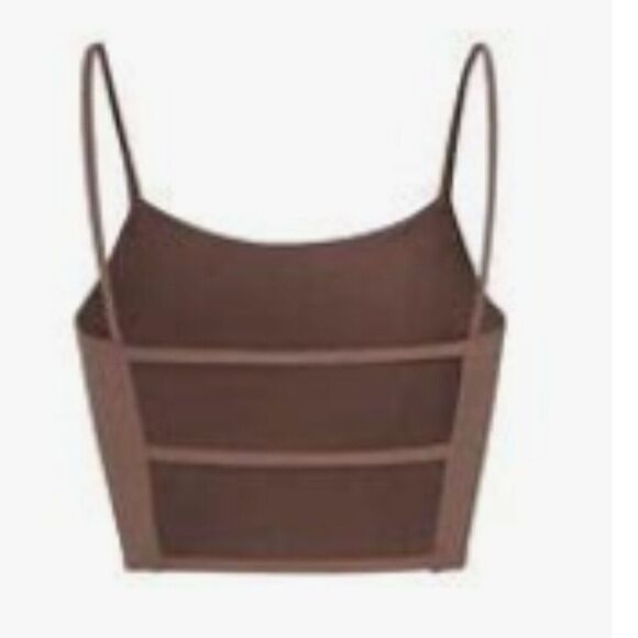 SKIMS FITS EVERYBODY STRAPPY BACK CAMI IN COCOA‎ SIZE 4X - Picture 2 of 3